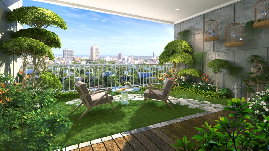 [cafeF.vn] - Căn hộ có ban công rộng ở Feliz Homes của KLB chiếm lĩnh thị trường