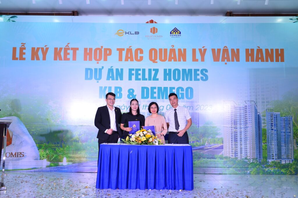DEMEGO TRỞ THÀNH ĐƠN VỊ QUẢN LÝ VẬN HÀNH FELIZ HOMES